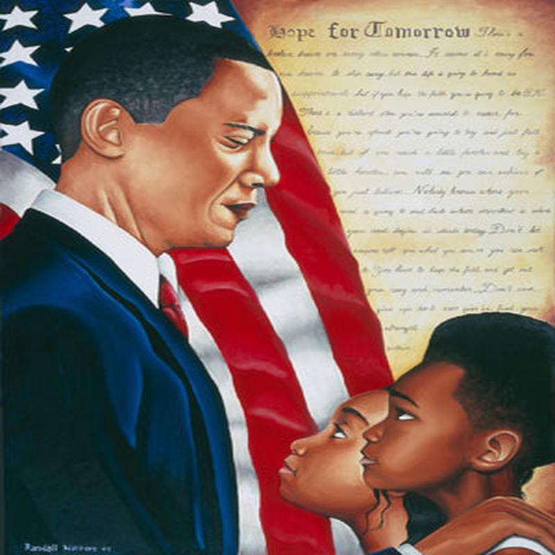 Randy Walters - Obama Hope For Tomorrow - Luv That Art 