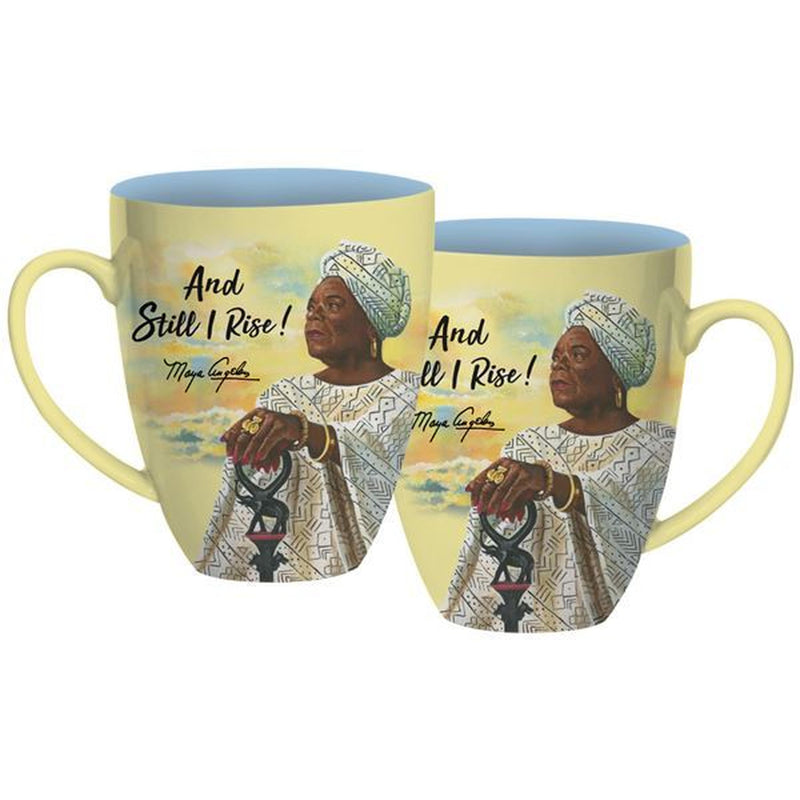 And Still I Rise - Miyah Angeloue coffee mug - Luv That Art 