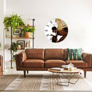 Angel 2 Metal Wall Clock - Luv That Art