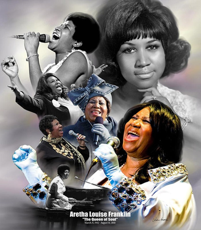 Wishum Gregory - Aretha Franklin - Queen of soul - Luv That Art 