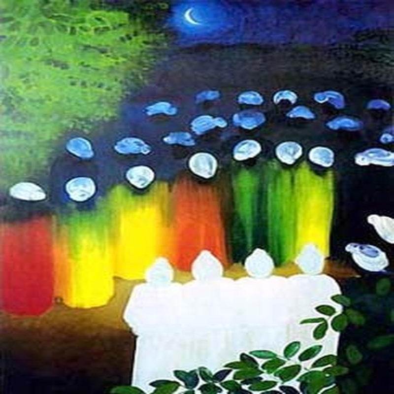 Bernard Hoyes - Baptism Under  a Crescent Moon - Luv That Art 