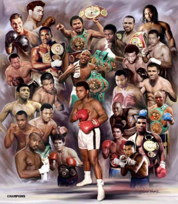 Wishum Gregory - Boxing Greats - Luv That Art 