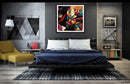 salaam muhammad  Close corners art print