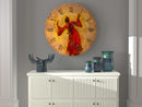 His Praises Metal Wall Clock - Luv That Art