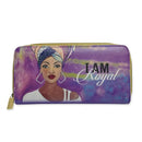 I am Royal - African American ladies wallet - Luv That Art