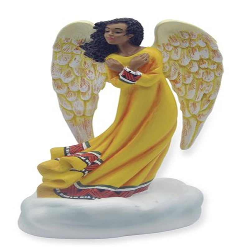 African American Angel Cloud figurine - Luv That Art 