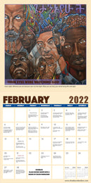 BETWEEN THE LINES  2022 AFRICAN AMERICAN WALL CALENDAR - Luv That Art