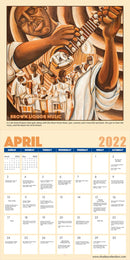 BETWEEN THE LINES  2022 AFRICAN AMERICAN WALL CALENDAR - Luv That Art