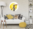 Brella Girls 4 Metal Wall Clock - Luv That Art