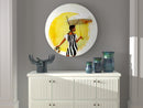 Brella Girls 4 Metal Wall Clock - Luv That Art
