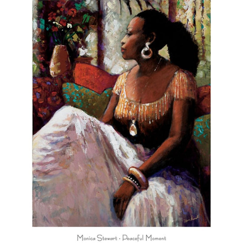 Monica Stewart - Peaceful Moment - Luv That Art 