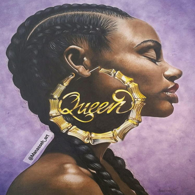 Manasseh Johnson - Queen - Luv That Art 