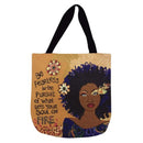 Soul on Fire African American  tote bag - Gbaby - Luv That Art