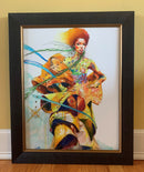 Where The Wind Blows  - Natiq - Framed - Luv That Art