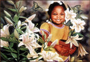 Aaron Hicks Flower Girl - Luv That Art 