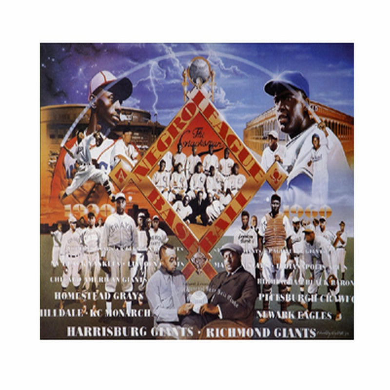 Edward Clay Wright - Negro Baseball leauge - Luv That Art 