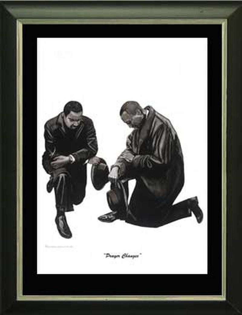 R. Walter - Open Edition print  Prayer Changes Things - Luv That Art 
