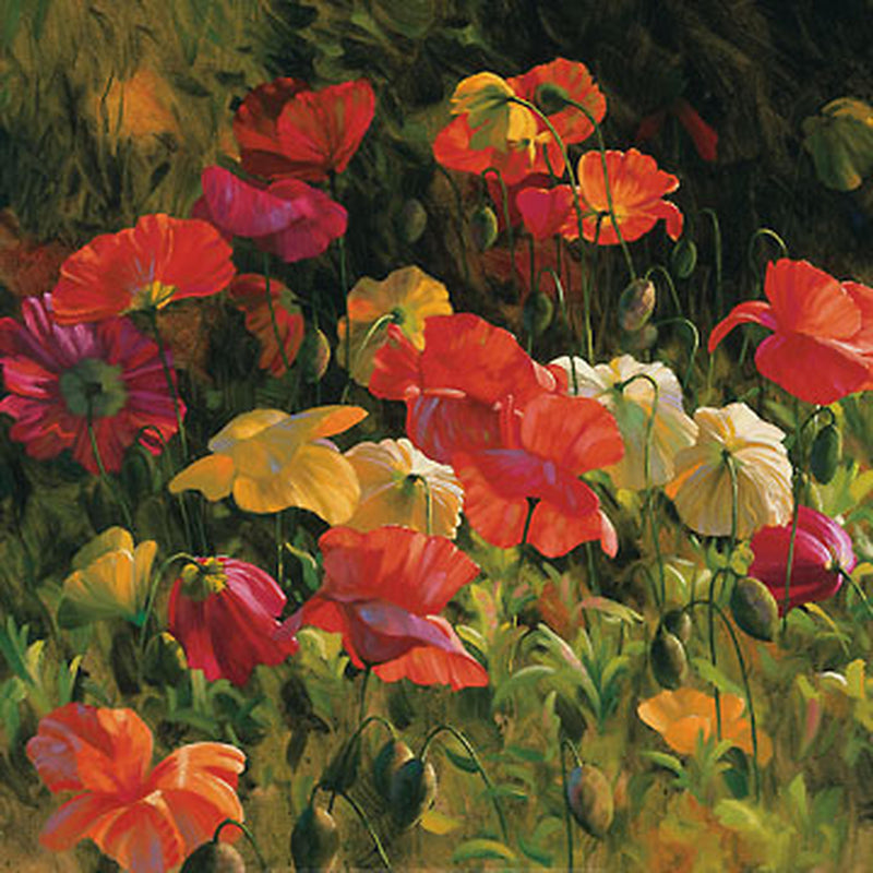 Iceland Poppies -Leon Roulette - Luv That Art 