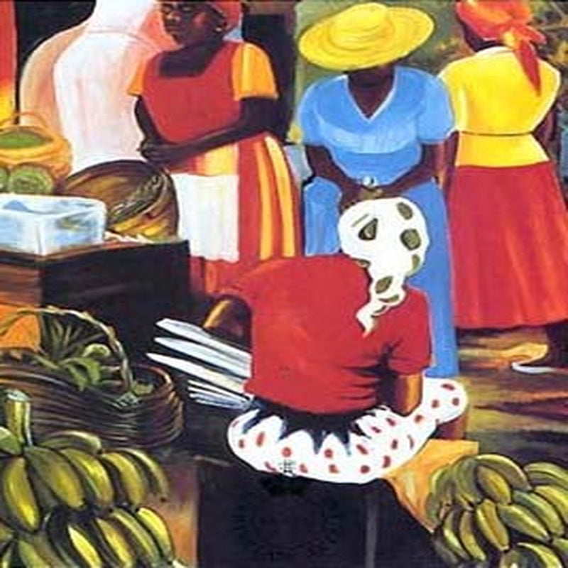 Bernard Hoyes - Banana vendor - Luv That Art 