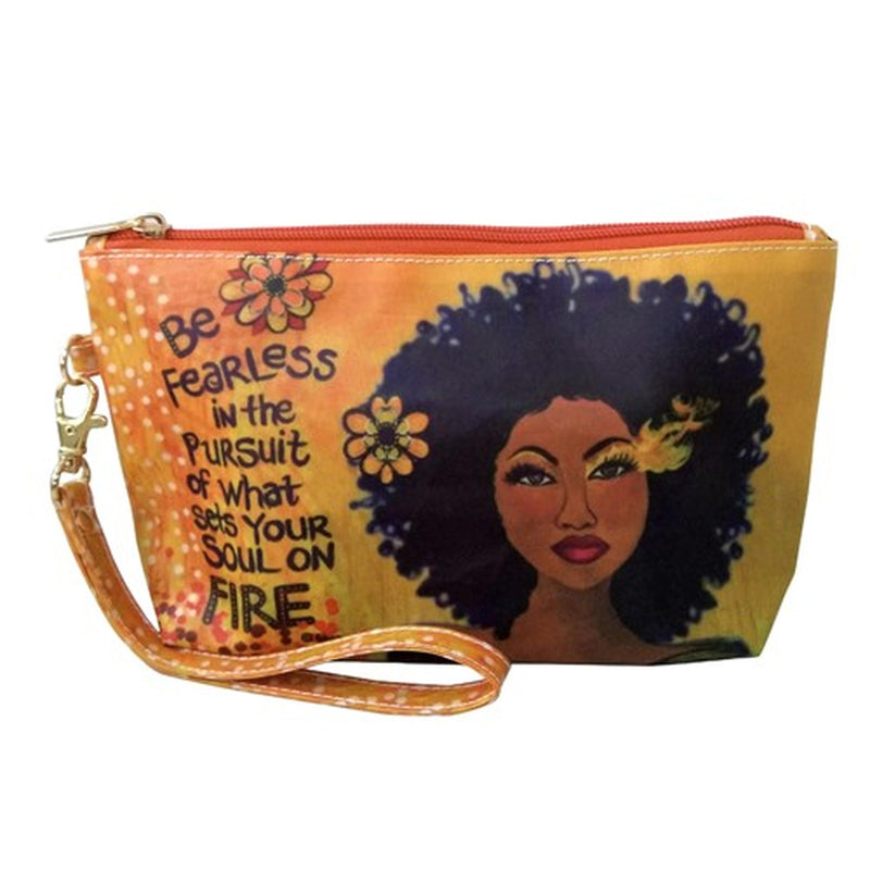 Soul on fire Cosmetic pouch - bag - Luv That Art 