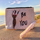 Be you Cosmetic pouch - bag - Luv That Art 