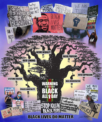 Wishum Gregory - Black Lives Do Matter - Luv That Art 
