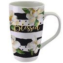 Blessed Magnolia Latte Mug - Luv That Art 