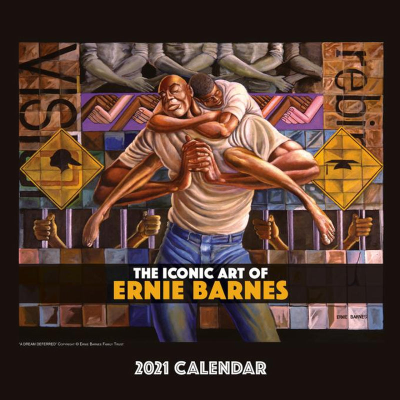The Art of Ernie Barnes 2021 African American Calendar - Luv That Art 