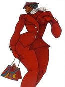 Charles Bibbs - Ebony in Red - Luv That Art 