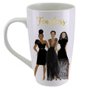 Fearless- Latte Mug - Luv That Art 