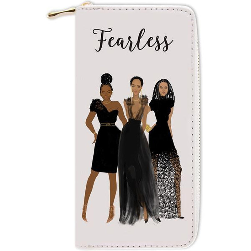 Fearless - African American Ladies Wallet - Luv That Art 