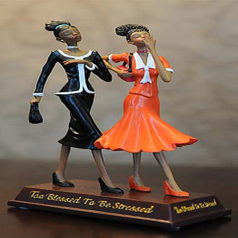 Too Blessed To Be Stressed VII - figurine - Luv That Art 