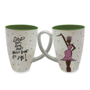 God Has Sho Nuff Been Good to Me Latte Mug -kiwi McDowell - Luv That Art 