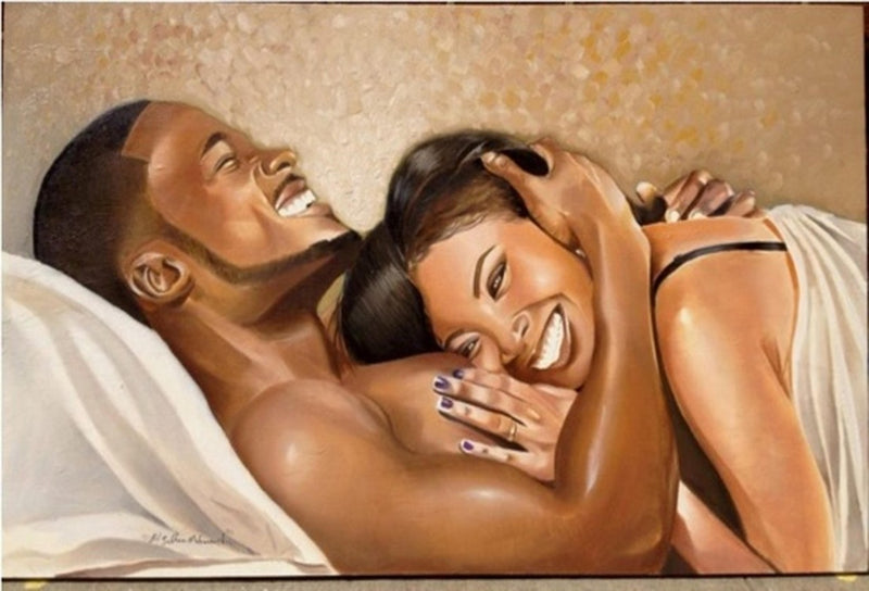 S. Muhammad -  Giclee on Canvas - Kindred Souls - Luv That Art 
