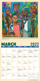 BETWEEN THE LINES  2022 AFRICAN AMERICAN WALL CALENDAR - Luv That Art 