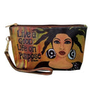 Live a good life on purpose pouch - bag - Luv That Art 