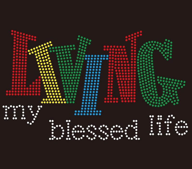 Living My Blesses Life Hoodie - Luv That Art 