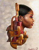 Salaam Muhammad - Mahogany Strings - Luv That Art 