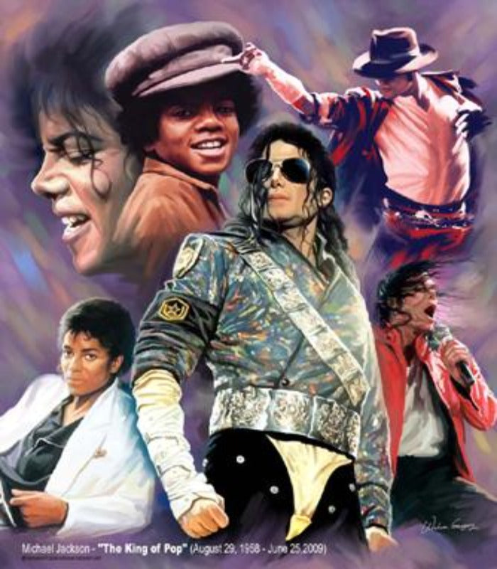Wishum Gregory - Michael Jackson- King of Pop - Luv That Art 