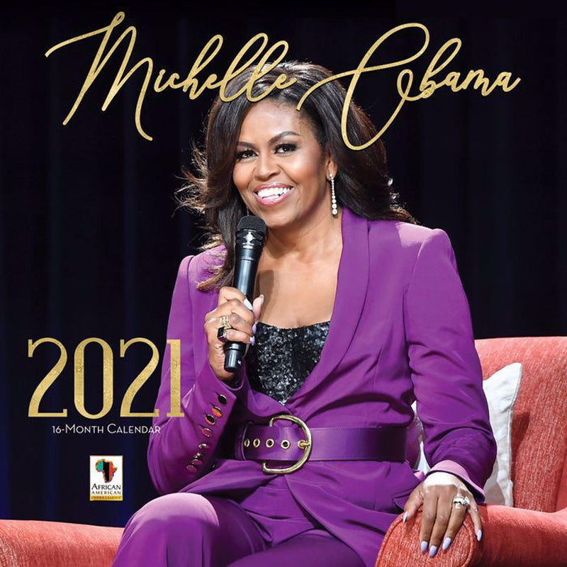 Michelle Obama 2021 Calendar - Luv That Art 