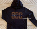 Nobody But God rhinestone T shirt  - hoodie - Luv That Art 