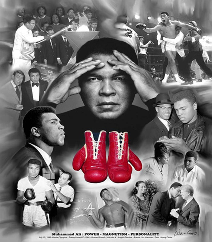 Wishum Gregory -  Muhammad Ali: Power, Magnetism, Personality - Luv That Art 