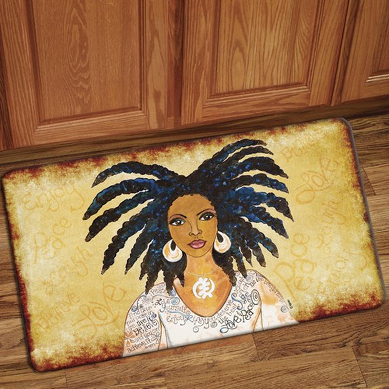 Nubian Queen - Floor Mat - Luv That Art 