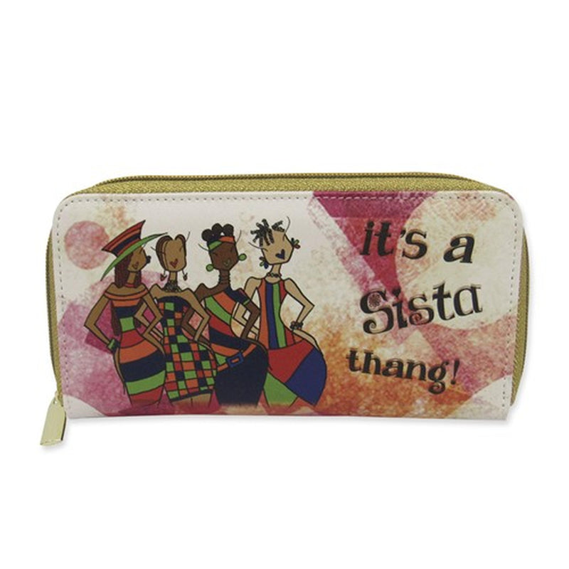 It’s a Sista Thang - Afican American ladies wallet - Luv That Art 