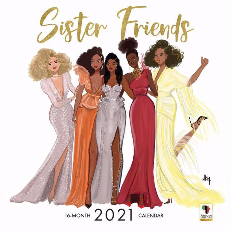 2021 Sister Friends Calendar - Luv That Art 