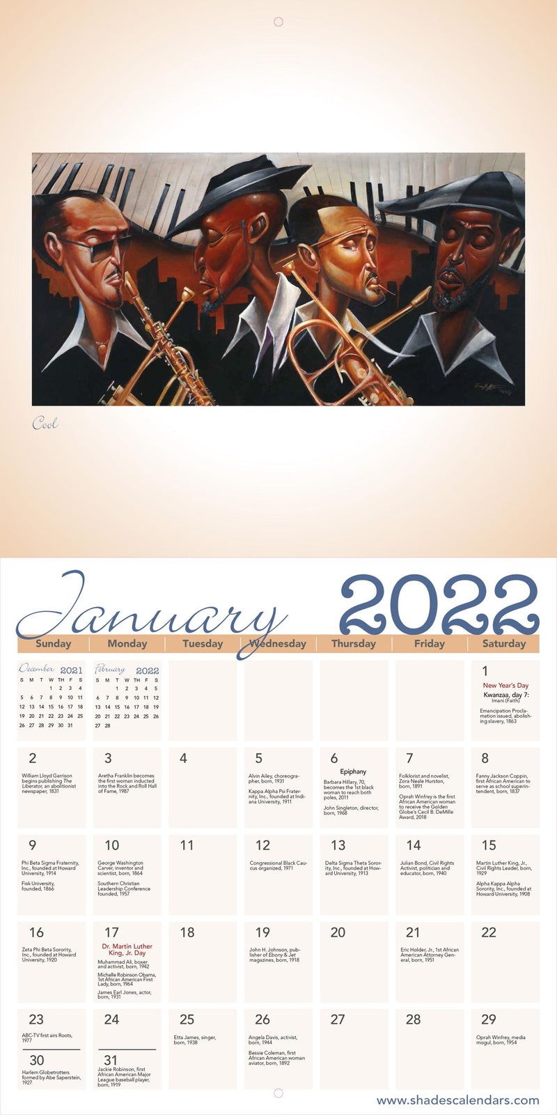 Frank Morrison Urbanism 2022 wall calendar