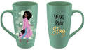 Wake Pray Slay - Latte Mug - Luv That Art 